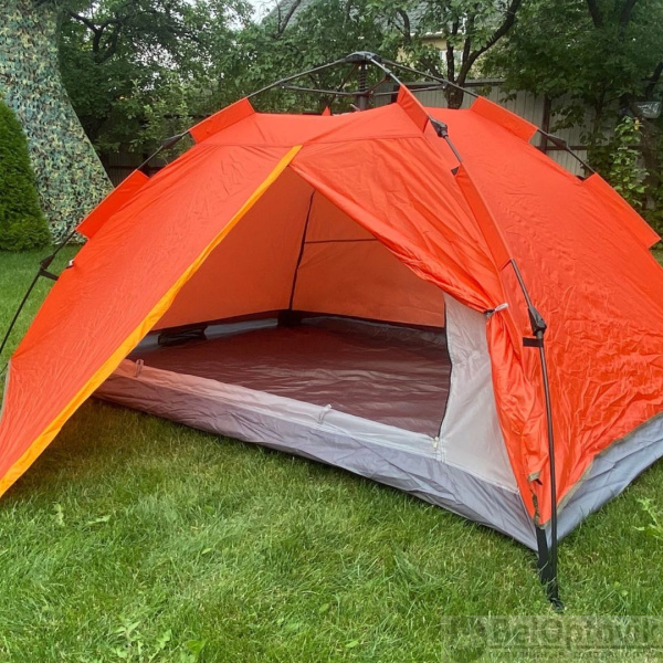 Автоматическая палатка 2 местная (2-х слойная ) 200*150*135 см.